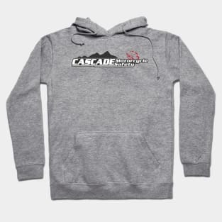 Cascade Motorcycle Safety Logo Chest Tee Hoodie